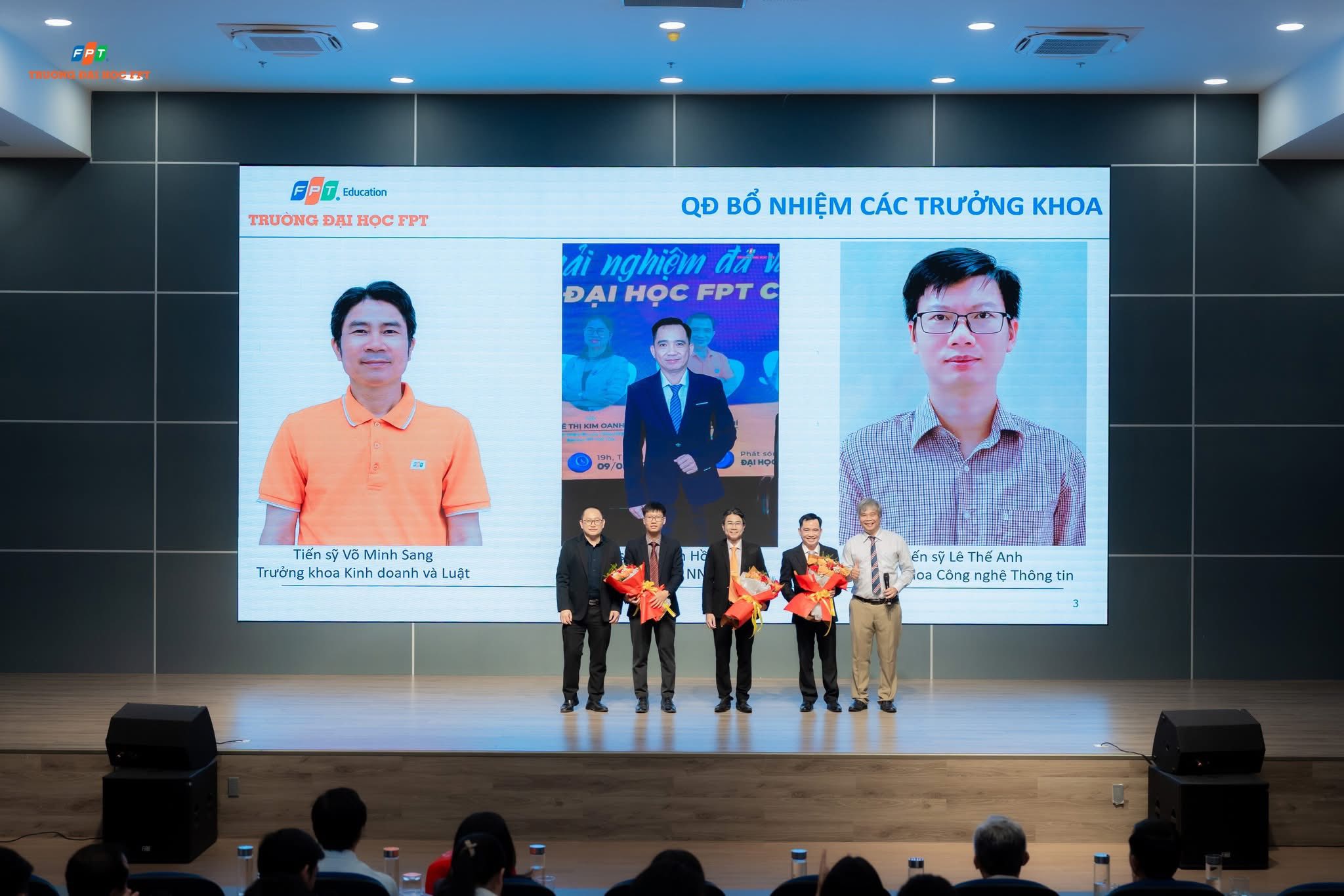 THÀNH LẬP 3 KHOA KINH DOANH VÀ LUẬT, CÔNG NGHỆ THÔNG TIN, TIẾNG ANH TẠI TRƯỜNG ĐẠI HỌC FPT PHÂN HIỆU CẦN THƠ ﻿