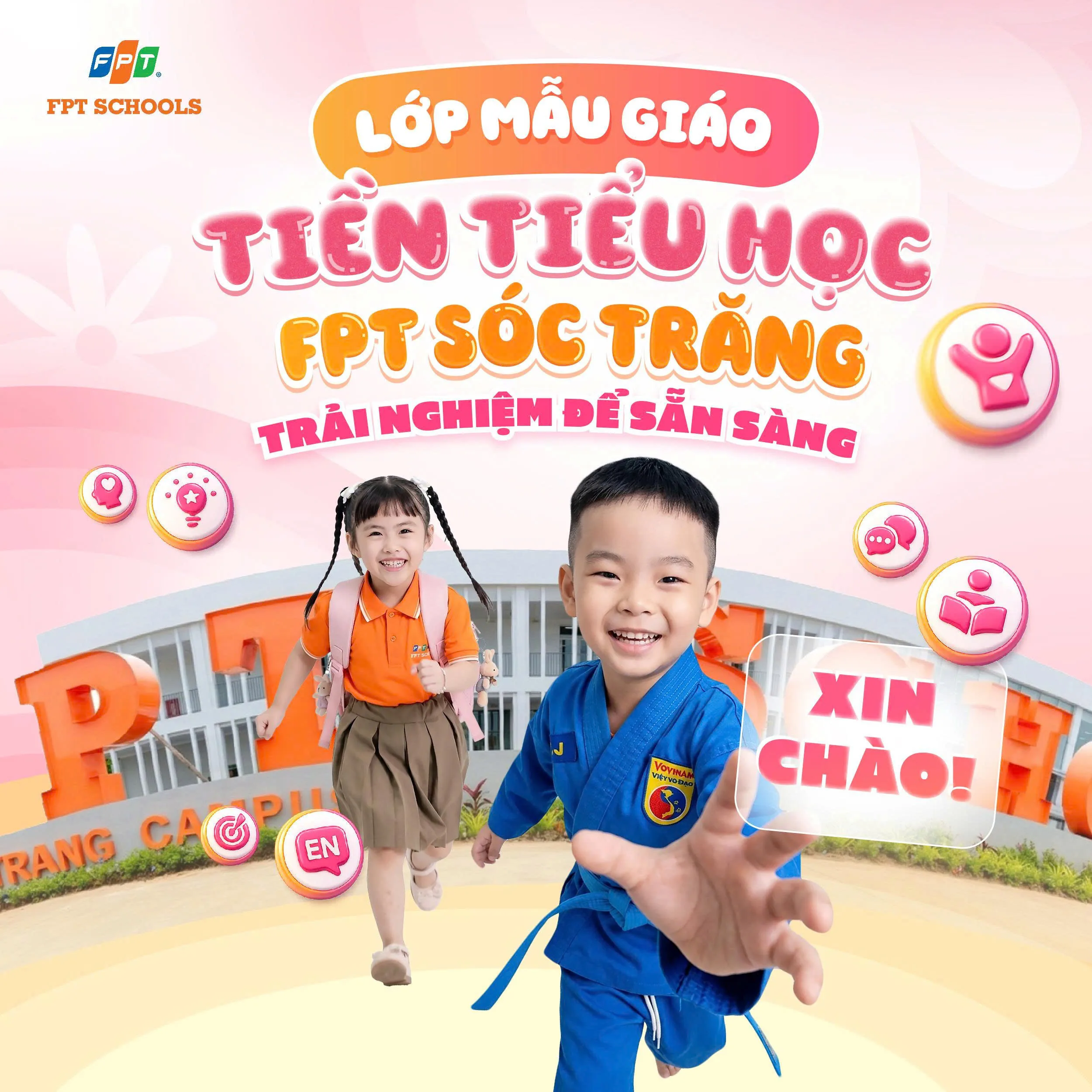 Chính thức thành lập Lớp Mẫu giáo Tiền Tiểu học FPT Sóc Trăng